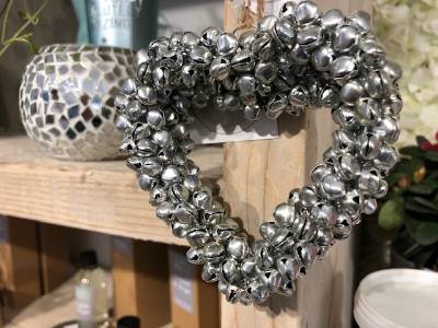 Silver Bell Heart (small)